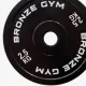 Диск калиброванный BRONZE GYM для пауэрлифтинга черный 2,5 кг